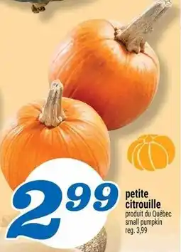 Marché Richelieu small pumpkin offer