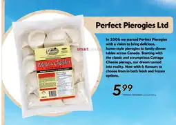 Safeway Perfect Pierogies potato & cheddar pierogies offer