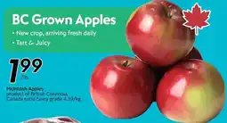 Safeway BC Grown Apples offer