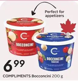 Safeway Compliments Bocconcini offer