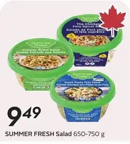 Safeway Summer Fresh Salad offer