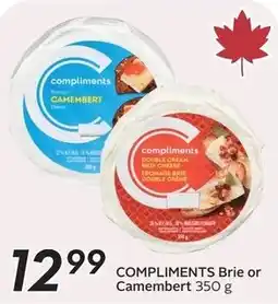 Safeway Compliments Brie or Camembert offer