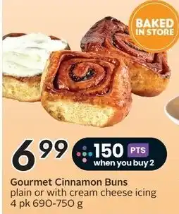Safeway Gourmet Cinnamon Buns offer