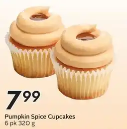 Safeway Pumpkin Spice Cupcakes offer