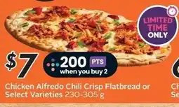 Safeway Chicken Alfredo Chili Crisp Flatbread offer
