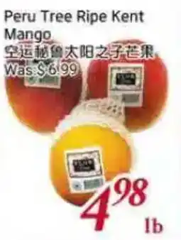 Tone Tai Supermarket Peru Tree Ripe Kent Mango offer