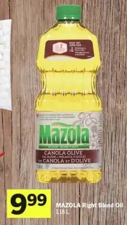 Foodland Mazola Right Blend Oil offer