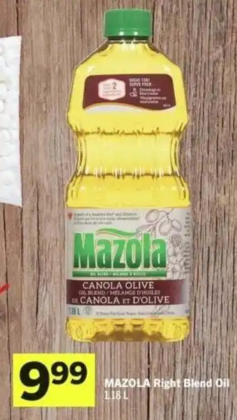 Mazola Right Blend Oil