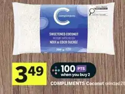 Foodland Compliments Sweetened Coconut offer