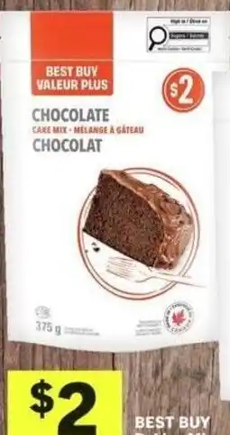 Foodland Best Buy chocolate cake mix offer