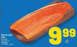 Marché Richelieu fresh trout filet offer