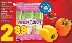 Marché Richelieu Andy boy jumbo romaine hearts offer