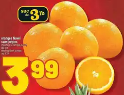 Marché Richelieu oranges navel offer