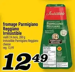 Marché Richelieu Irresistible Parmigiano Reggiano cheese offer