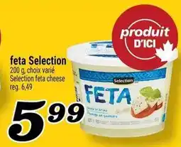 Marché Richelieu feta selection offer