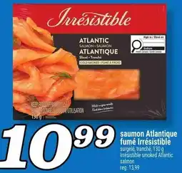Marché Richelieu Irresistible saumon Atlantique fumé offer