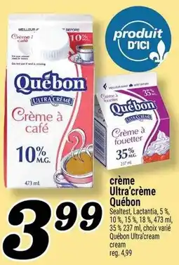 Marché Richelieu crème ultra crème québon offer