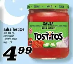 Marché Richelieu Tostitos salsa offer