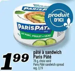Marché Richelieu Paris Pâté pâté à sandwich offer