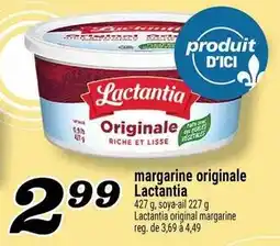 Marché Richelieu lactantia margarine originale offer
