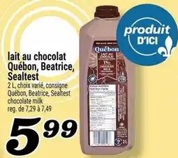 Marché Richelieu lait au chocolat offer