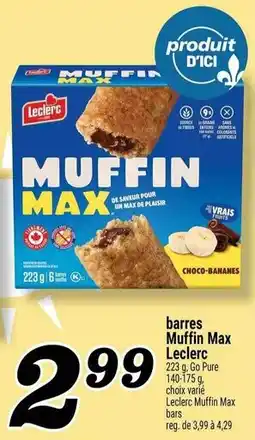 Marché Richelieu Leclerc muffin max offer