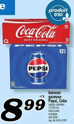 Marché Richelieu Pepsi, Coke offer