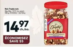 Giant Tiger Trophy nuts offer