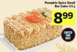 Foodland Pumpkin Spice Small Bar Cake offer