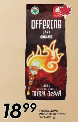 Safeway Tribal Java Dark Organic Whole Bean Coffee offer