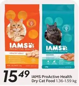 Safeway Iams proactive health dry cat food offer