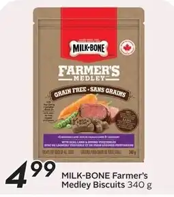 Safeway Milk-Bone Farmer's Medley Biscuits offer