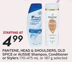 Safeway Pantene, Head & Shoulders, Old Spice or Aussie Shampoo, Conditioner or Stylers offer
