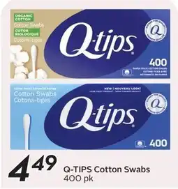 Safeway Q-tips Cotton Swabs offer
