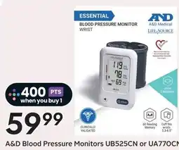 Safeway A&D Blood Pressure Monitors offer