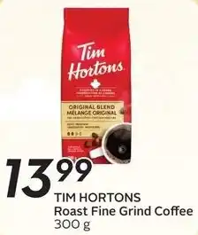 Safeway Tim Hortons Roast Fine Grind Coffee offer