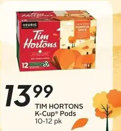 Safeway Tim Hortons K-Cup® Pods offer