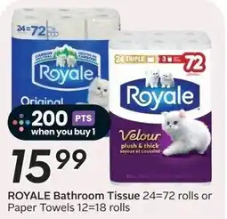 Safeway Royale Bathroom Tissue offer