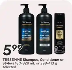 Safeway TRESEMME Shampoo, Conditioner or Stylers offer