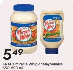 Safeway Kraft miracle whip or mayonnaise offer