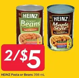 Safeway Heinz pasta or beans offer