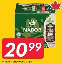 Safeway Nabob Coffee Pods offer