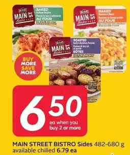 Safeway Main Street Bistro Sides offer