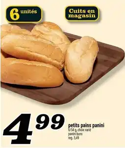 Marché Richelieu petits pains panini offer