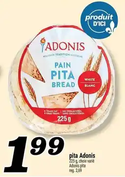 Marché Richelieu Adonis pita offer