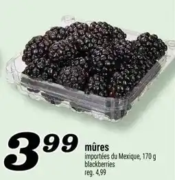 Marché Richelieu blackberries offer