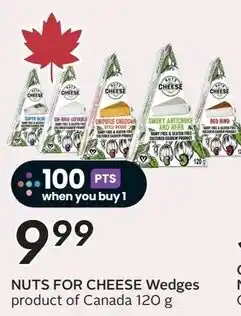 Safeway Nuts for Cheese Wedges offer