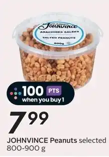 Safeway Johnvince Peanuts selected offer