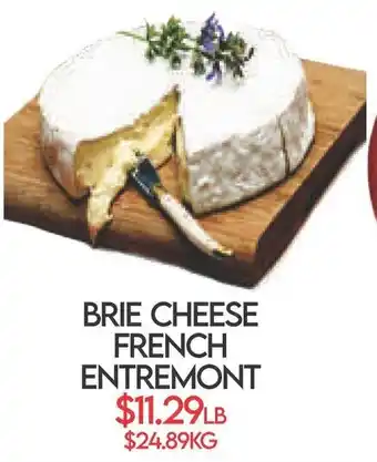 Brie Cheese French Entremont