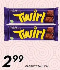 Safeway Cadbury Twirl offer